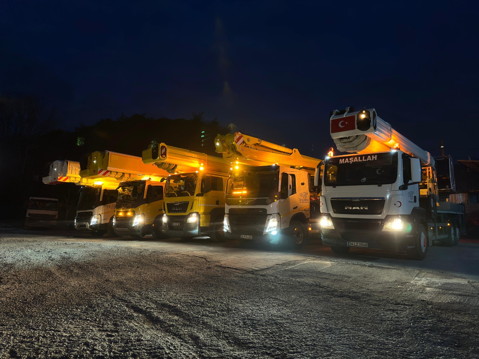 Çevre Vinç - Sepetli Platform